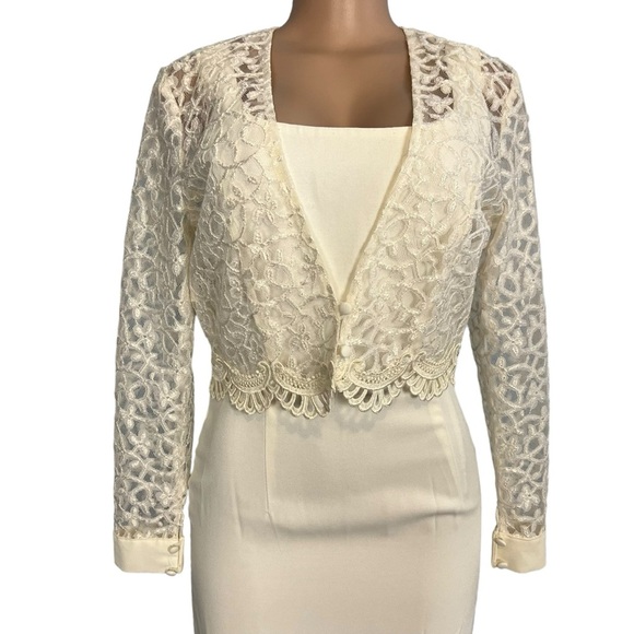 Scott McClintock Vintage Ivory Wedding Dress - Picture 8 of 14